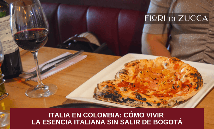 Personas compartiendo una cena italiana en FIORI DI ZUCCA en Bogotá.
